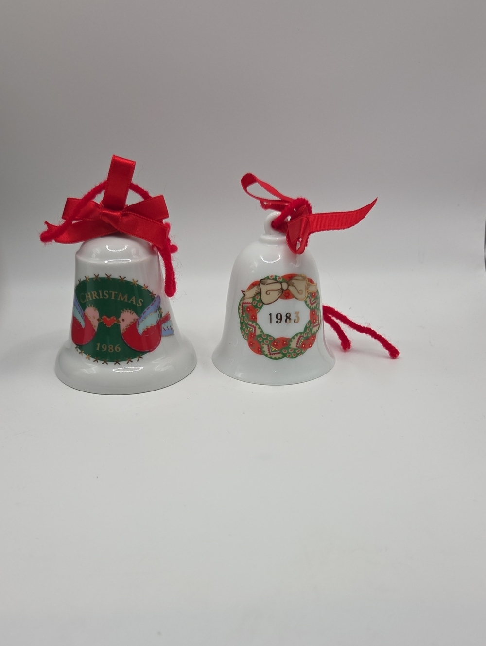 Hallmark Grandparents Christmas Bells 1983 And 1986